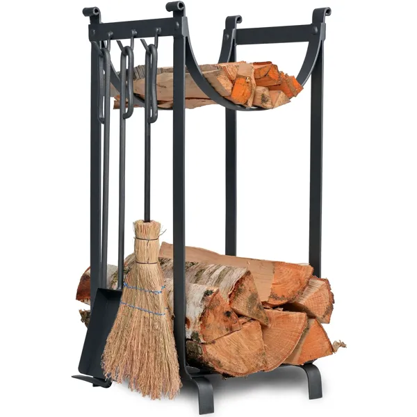 Дровница с каминным набором Ковкоград ДКН-002