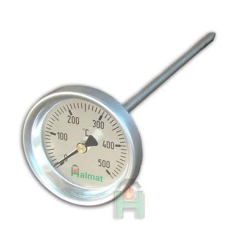 H4524 Термометр с зондом до 500С  шток 200 мм