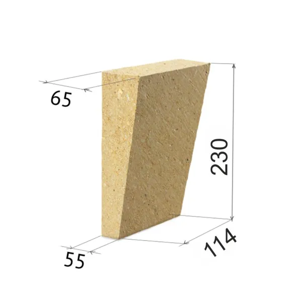 Кирпич клиновой ША-22 торцовый Экстра