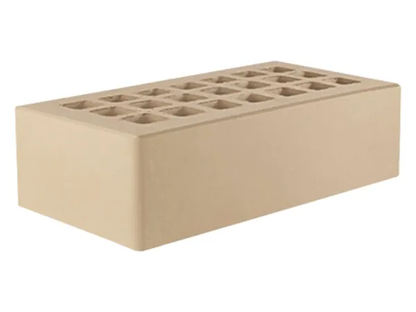 Кирпич облицовочный Железногорск пустотелый слоновая кость 250*120*65 мм