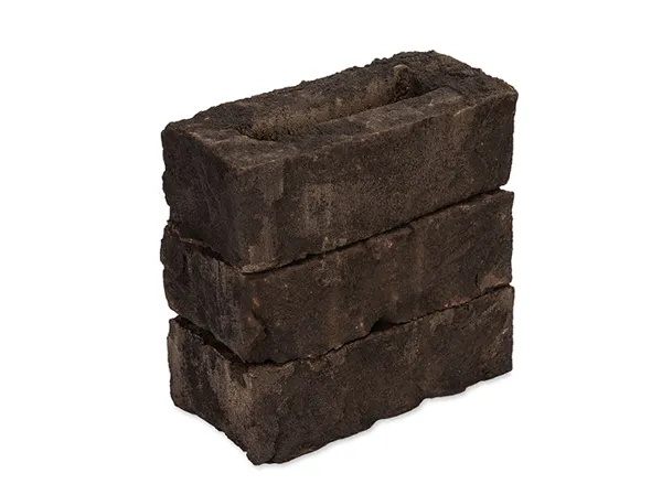 Кирпич ручной формовки Hans Bekker черный Самара 215х102х65 мм