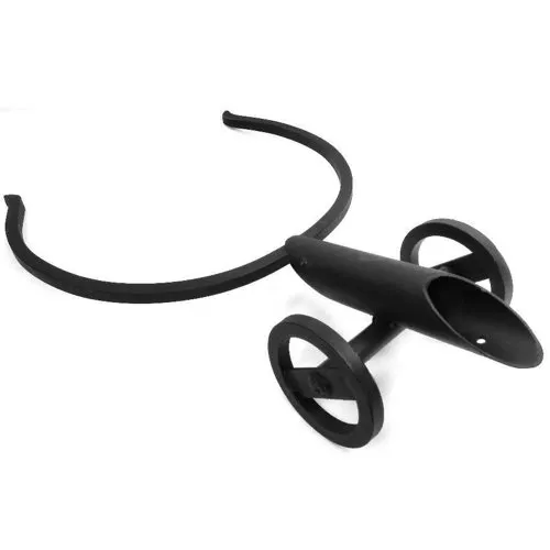 Ухват кованный с колесами без черенка d200 мм  4 л.