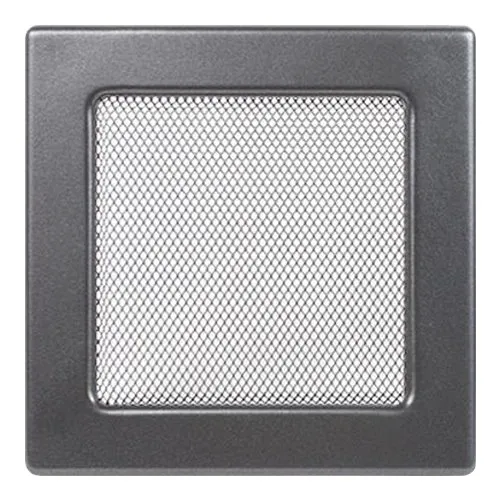 Вентиляционная решетка 170х170 мм. графит