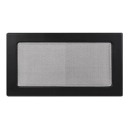 Вентиляционная решетка 170х300 мм. черный